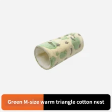 1 pieza Cama de invierno para mascotas de algodón grueso y suave, estilo túnel, cama de descanso diario cómoda para mascotas pequeñas, suministros para mascotas, equipo para mascotas pequeñas, jaula y nido para mascotas pequeñas, cama y hamaca para animales pequeños - Multicolor - Ver 14