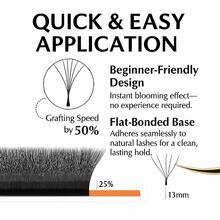 ANJOLASH Eyelash Extensions W 8D 0.07D Faux Mink – Natural Brazilian Volume - 0,07 ngày - Xem 6