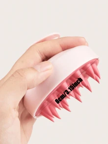 1 pieza Cepillo de masaje del cuero cabelludo de silicona para el champú, adecuado para mujeres de cabello largo, cepillo de masaje de silicona suave para el champú, 1 pieza Masajeador manual de cabeza multicolor, masajeador del cuero cabelludo para la ducha, cepillo de masaje para el champú, cepillo/peine para el cabello, cabello, herramientas para el peinado, cuidado del cabello, escuela, vuelta al colegio, viaje, artículos esenciales de viaje, artículos esenciales para el hogar, spa, herramientas de masaje, masaje, masajeador, spa - Multicolor - Ver 5
