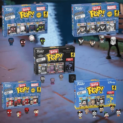  Figuras coleccionables en caja ciega Funko   Miles  Parker   Pluto, regalo de Año Nuevo