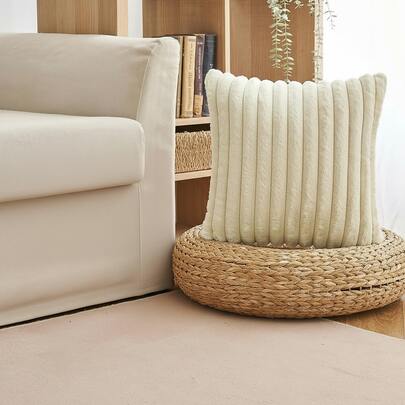 CAPA P/ ALMOFADA EM PELUCIA WAVE SOFT 2 LADOS - 40X40 CM