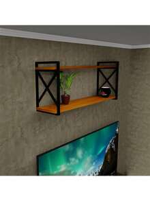Industrial Style Shelf Mod X 20x60 No Tube 15x15 - màu đen - Xem 5