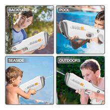 Pistola De Agua Eléctrica Con Succionador Automática De Agua - Blanco - Ver 4