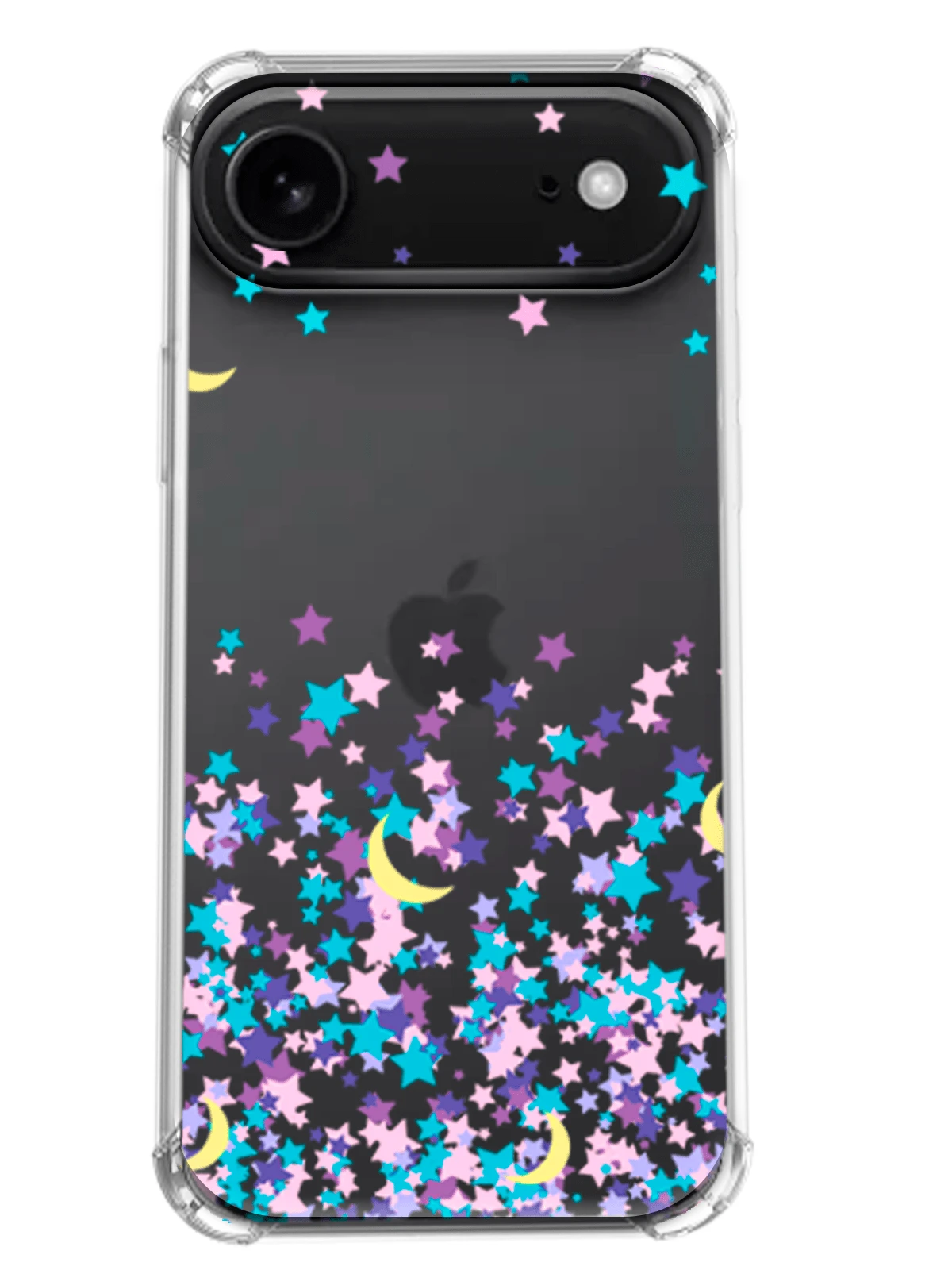 Capa Capinha De Celular Compatível com Iphone 17 AIR  Personalizada Cor:1674 - Transparente - Visão 1