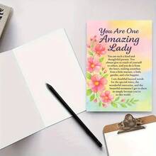 1 "You Are Really A Wonderful Lady" Card, Designed To Express Gratitude And Gratitude, Is The Perfect Gift For Mothers, Sisters Or Friends, And Conveys Kindness And Warmth On Special Occasions - Multicolor - View 4