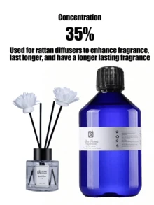 500毫升香薰精油，水溶性补充液，缓解疲劳，净化空气，适用于家庭和办公室。 - 彩色 - 查看 5