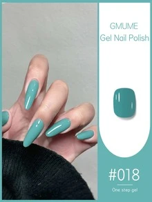 15ml Seafoam Green 3-In-1 One Step Gel Polish In Sweet & Pure Candy Colors - No Base Or Top Coat Needed, UV/LED Cured, Professional Salon Strength & Flexible, Perfect For Valentine's Day & Salon Nails - Olive Green - View 10