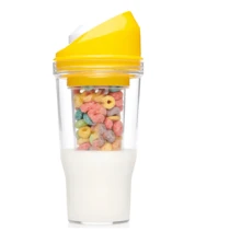 VASO PORTATIL PARA CEREAL/ AMARILLO - Libro único - Ver 3