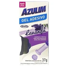 Start Quimica Gel Adesivo refil lavanda c/6 unid 37g - Azulim - A - Visão 4