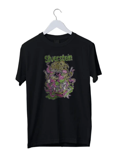 Rare Collection Silverstein Heart Band Graphic T-Shirt Mens S 3XL