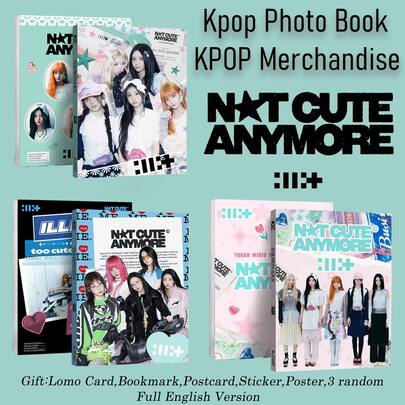 IL.LIT, NOT CUTE ANYMORE, Kpop Photo Collection, Kpop Fan Merch Goods, New Album & Songs, Idol Merch Gift For Friends Birthday, High-Definition Celebrity Photo Album, Party Supplies, Exquisite Decorations, Exquisite Small Gifts, Valentine's Day Gifts, Collectibles