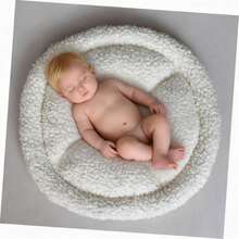 Newborn Photography Pad Set, Soft Baby Posing Blanket, Photography Props Pad - Multicolor - View 4