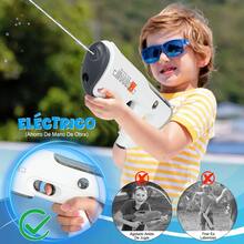 Pistola De Agua Eléctrica Con Succionador Automática De Agua - Blanco - Ver 5