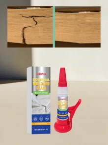 jakehoe Multi-Purpose Adhesive, Water-Resistant, Quick-Drying, Anti-Clogging, Transparent Bonding Agent For Home Care - A - View 1