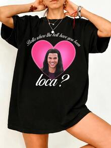 Bella, What On Earth Were You Doing? Loca Meme T-Shirt - Twilight Funny Shirt - 黑色 - 查看 1