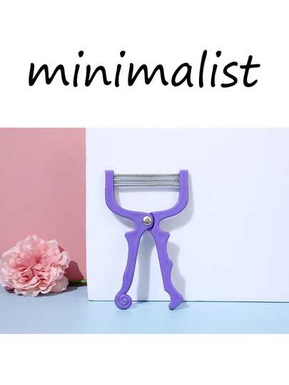 Women's Facial Spring Epilator, Lip & Face Hair Remover, Manual Threading Tool For Upper Lip Hair Removal, Salon & Home Use Beauty Accessory