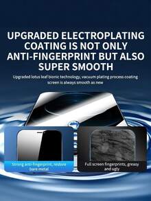 3pcs 9H Hardness Full Screen Tempered Glass Screen Protector, Anti-Spy Anti-Explosion, Compatible With IPhone 17/Air/17 Pro/17 Pro Max/16 Pro Max/15 Pro Max/14 Pro Max/13/12/11Pro Max/7/8/Se2/X/Xs/Xr/Xs Max, Suitable With Phone Cases - Black - View 4