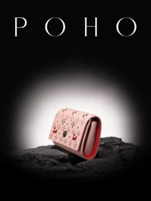 POHO Brand Luxury Customized Letter Small Crossbody Chain Bag - V-Pink - Pink - View 4