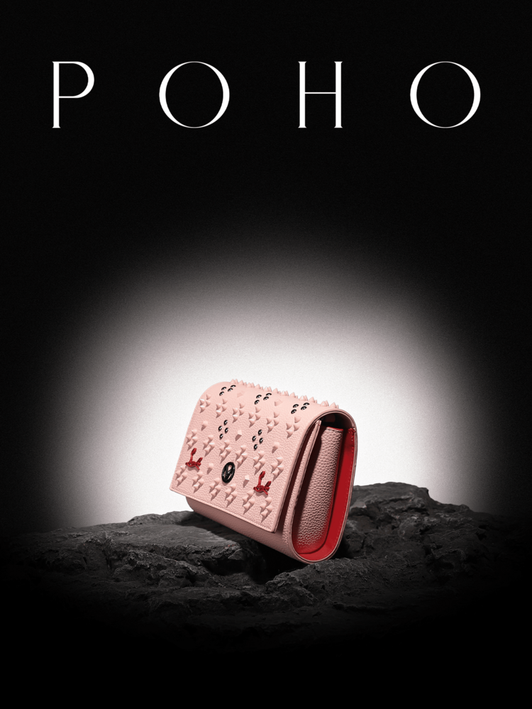POHO Brand Luxury Customized Letter Small Crossbody Chain Bag - V-Pink - Hồng - Xem 4