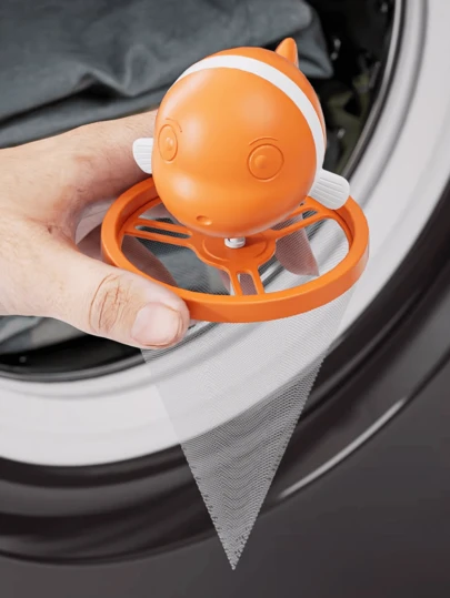 Washing Machine Filter Bag, Lint Remover, Floating Cleaning Ball, Home Laundry Wash Bag For Hair/Lint Removal