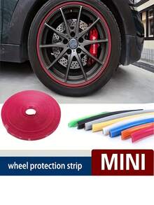 Car Wheel Rim Protection Strip, Wheel Rim Protector, Car Wheel Rim Sticker, Tire Protection And Maintenance Cover, Car Styling - A - View 6