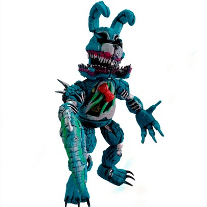 Five Nights At Freddys Figura Bunny Azul Articulada Con Luz
