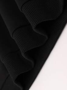 Disney Lilo & Stitch "DAD" Black Crewneck Sweatshirt, Cute Stitch Dad Print, Double-Sided Design, Soft Fleece Lining, Oversized Fit, Casual Style, Perfect For Dads & Fans, Unisex - màu đen - Xem 5