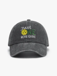 复古刺绣水洗可调节棒球帽，男女通用，适合春、夏、秋、冬四季佩戴，是情人节、婚礼、圣诞节、上学、户外运动、旅行、防晒、父亲节的理想之选，可定制，卡车司机帽，黑色、粉色、紫色、黄色可选，休闲帽饰 - 均碼 - 查看 12