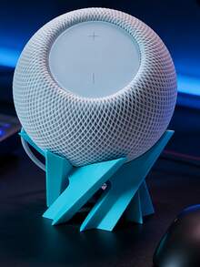Dudukan Mengambang Eksklusif HomePod Mini | Alas Minimalis Cetak 3D | Dekorasi Meja Stabil Anti Selip | Pendamping Audio Imersif All-in-One - 1PC - View 6