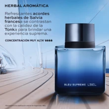 Lbel Bleu Supreme For Men - Fresh - View 2