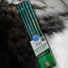 10支装HB/2H/3B/5B/6B绘图铅笔，适用于办公设计制图、课堂美术用品和工程绘图 - 彩色 - 查看 12