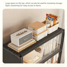 Large Capacity Multi-Tier Transparent Plastic Storage Shelf With Sturdy Freestanding Frame Suitable For Bedroom, Wardrobe, Underbed Storage Rack - Heavy-Duty Plastic Shelves With Metal Frame, Organizer Box For Clothes, Bed Frame Storage Shelf - Multicolor - View 8
