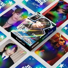 50张/124张/92张 JIMIN V J-HOPE RM JIN 照片卡收藏套装 - 手工相册套装，K-POP 生日礼物，带展示盒的交换卡，书签套装，情人节收藏卡，小礼物，粉丝自制照片卡 - 彩色 - 查看 31