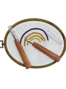 [1/2/10 Pcs] Large Brown Handle Seam Ripper With Transparent Protective Cover, Suitable For Sewing Beginners And Handicraft Lovers, Used For Clothing Alteration, Cross-Stitch Disassembly, And Large-Area Fabric Modification - Large Brown Suture Remover - View 3