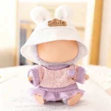 Cute Outfit Set Suitable For 6.69 Inch (About 15-17cm) Dolls, Fits 1st/2nd/3rd Generation Dolls, Birthday & Holiday Gift (Doll Not Included) - Star - View 3