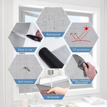 防虫窗纱网，适合家庭使用，可防止宠物逃脱，提供防晒保护，高弹性且透明 - A - 查看 4