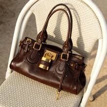 New 2026 Women's Tote Bag, Classic Retro Handbag With Clasp, Shoulder Bag For Everyday Use - Coffee - View 5