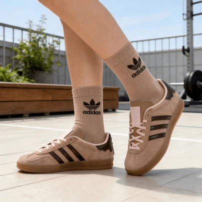 Adidas Originals 三葉草GAZELLE INDOOR男鞋女鞋運動鞋舒適輕便休閒鞋 IF1809