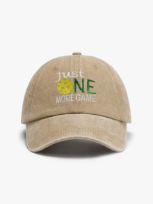 复古刺绣水洗可调节棒球帽，男女通用，适合春、夏、秋、冬四季佩戴，是情人节、婚礼、圣诞节、上学、户外运动、旅行、防晒、父亲节的理想之选，可定制，卡车司机帽，黑色、粉色、紫色、黄色可选，休闲帽饰 - 均碼 - 查看 10