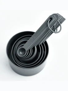 10pcs Measuring Cup & Spoon Set, Stackable Measuring Cups And Spoons, Kitchen Cooking Baking Tools, Calibrated Measuring Spoon Set, Essential Home And School Kitchen Gadgets, Back To School - Multicolor - View 14