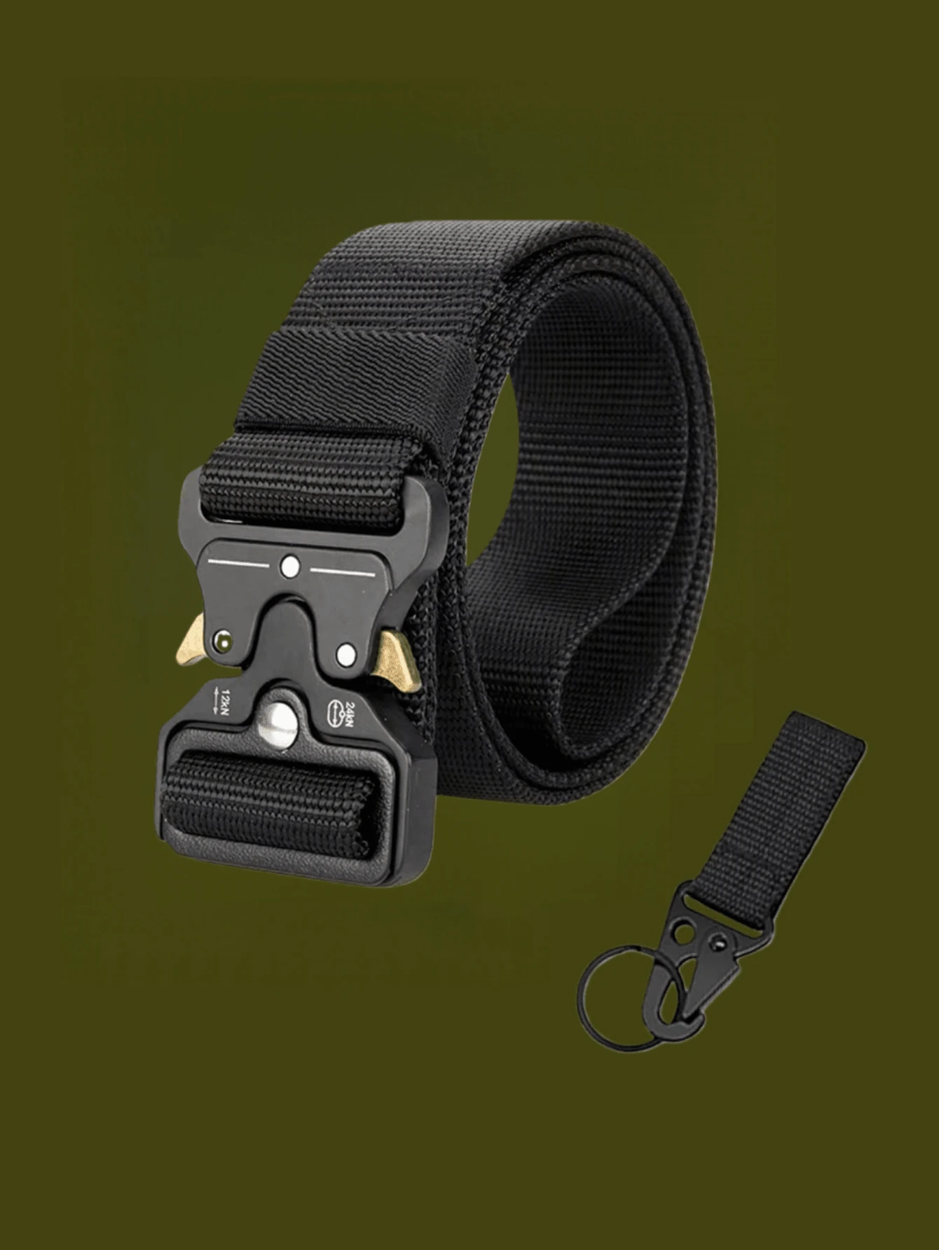 1/2条 1.5英寸宽 重型快拆战术腰带 - 彩色 - 查看 1