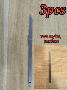 2/3pcs Stainless Steel Foot File Tool, Professional Foot Scraper Dead Skin Remover, Foot Care Tool For Men And Women (With Protective Cover) - Multicolor - View 15