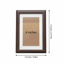1pc 3D Desktop Photo Frame For Couples, Tabletop Picture Frame For Wedding Anniversary, Valentine's Day Gift - 1PC - View 21