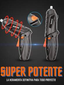 Cordless Drill With 47-Piece Set Including Ergonomic Grip Power Tool Drill Bits And Screwdriver Bits 36V Power And Efficiency 2-In-1 Functionality Variable Speed Built-In LED Light Rapid Charger - US B Type Plug(110-127V) - View 3