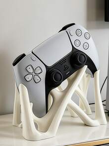 Soporte impreso en 3D para control de juegos | Adaptador de alta precisión hecho a mano | Exclusivo estante para exhibir mandos | Decoración de coleccionista para escritorio - 1PC - Ver 3