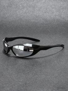 1pc/3pcs/4pcs Punk Style Fashion Glasses, 2025 Y2K Millennium Eyewear, Suitable For Carnival Parties, Street Photography, Tropical Beach Vacation, Beach Accessories, Beach Toys, Summer Beach Holiday, Outdoor, Travel - JK-6228 - View 19