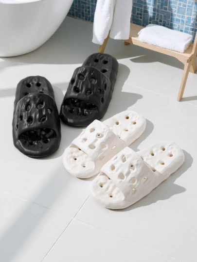 Klapki łazienkowe dla mężczyzn i kobiet, hotel/dom, para, prysznic, antypoślizgowe, szybkoschnące, z tworzywa EVA