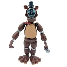 Five Nights At Freddys Articulated/Detachable Freddy Figure - 卡其色 - 查看 5