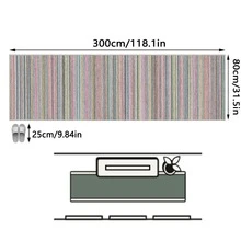 1pc Classic Vintage Moroccan Striped Geometric Retro Pattern Area Rug/Carpet/Door Mat/Runner, Suitable For Bathroom, Kitchen, Entryway, Hallway, Bedside, Living Room, Bedroom, Soft And Washable, Home Decor - Multicolor - View 14
