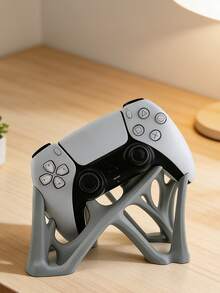 Soporte impreso en 3D para control de juegos | Adaptador de alta precisión hecho a mano | Exclusivo estante para exhibir mandos | Decoración de coleccionista para escritorio - 1PC - Ver 2